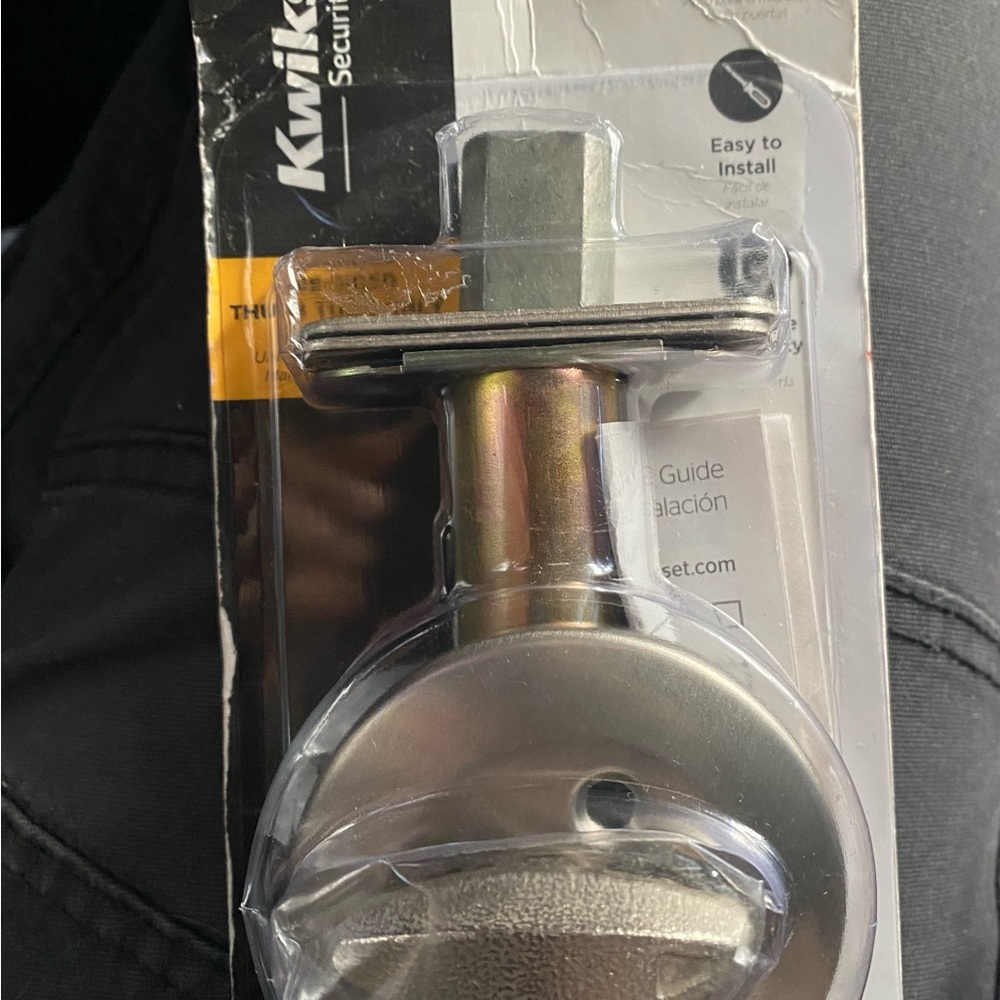 Kwikset 663 Single-Sided Deadbolt Lock in Satin Nickel New